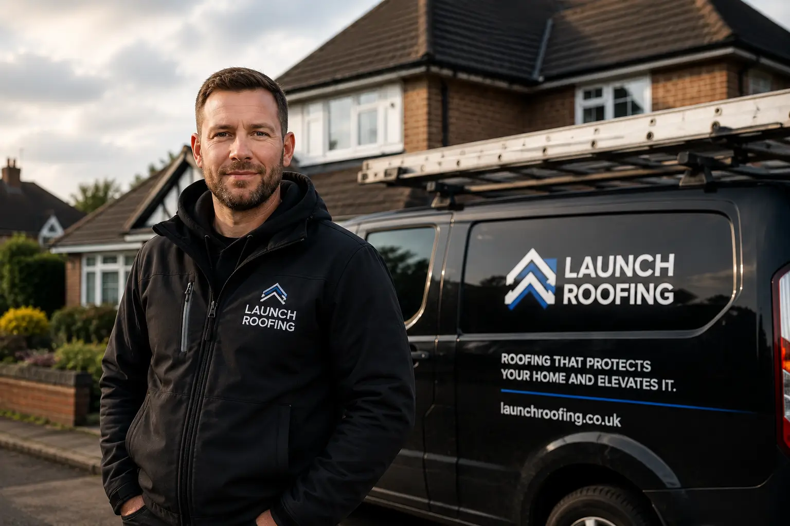 Apark and Hobbs roofing team